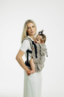 Ergonomiczne nosidełko regulowane - LennyUpGrade Pro: Mała Jodełka Almond