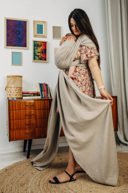 Chusta tkana LennyLamb - Peanut Butter