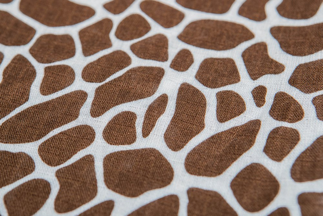 Bamboo Muslin Square LennyLamb - Cheetah Brown&Cream