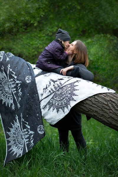 Chusta tkana EverySlings Midnight Trail