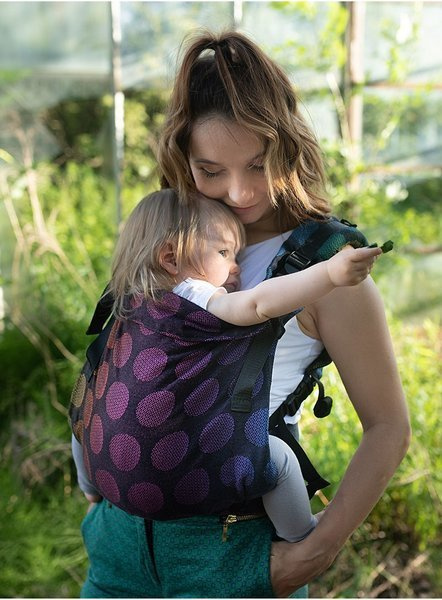 Nosidełko Kinder Hop Multi Grow: Dots Rainbow