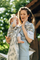 Chusta kółkowa LennyLamb - Rainforest Serene