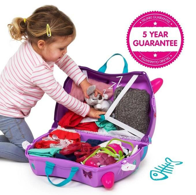 Trunki - Jeżdżąca walizeczka: Kotek Cassie