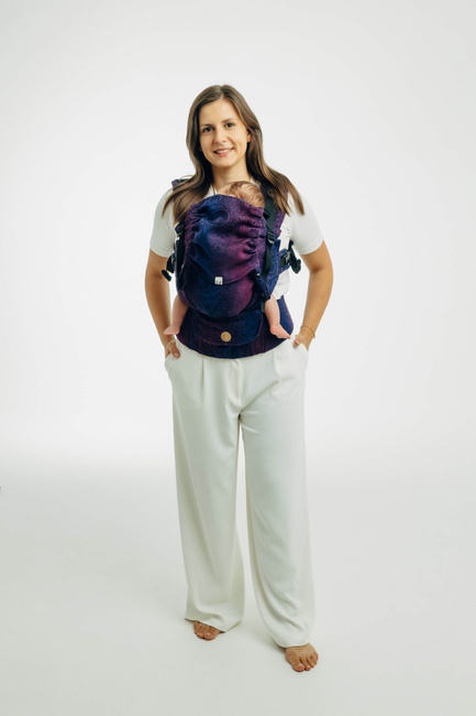 LennyLamb Baby carrier: LennyUpGrade: Vild Vine Bouqet