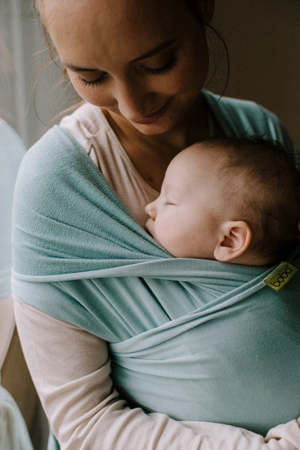 Boba Wrap Stretchy/Elastic Baby Sling - Sea Green (5m.)