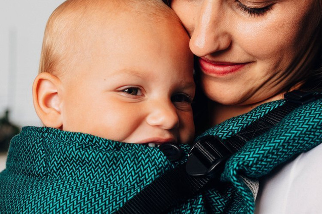 Lenny Lamb Baby carrier: LennyUpGrade Emerald