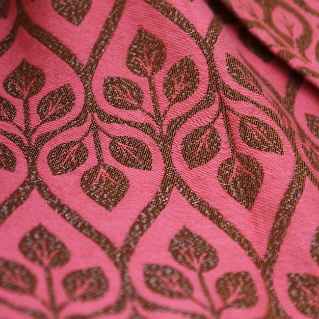 Woven Wrap Yaro Slings - La Vita Duo Pink Black Bronze Glam