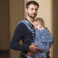 Nosidełko EverySlings MiMi 2.0.- Apollo 17 (60%bawełna, 40% len)