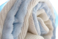 Ocieplany kocyk z chusty