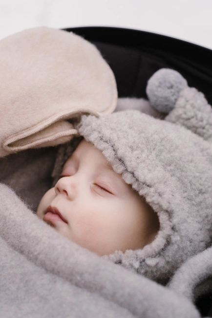 Zaffiro - Zaffiro Mini Sleeping Bag 0-18 months Premium Wool + Brown