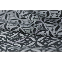 Chusta tkana Yaro Retro Berry black White Repreve