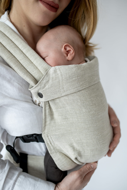 Baby Carrier Qusy Mini - Linen Beige  2.0