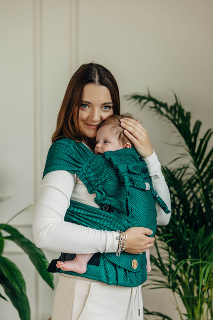 Nosidełko hybrydowe LennyLamb - Szmaragd