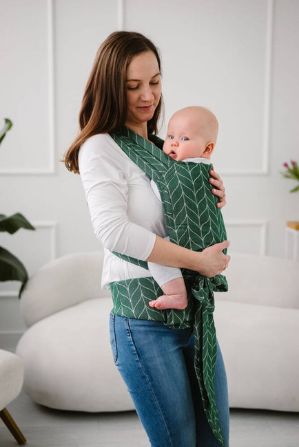 Nosidełko Kavka Handy Pro: Fern Braid Bamboo