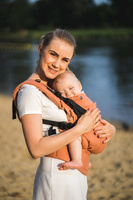 Nosidełko Kavka Multi-age Peach linen