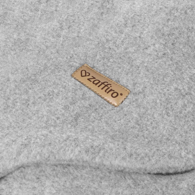 Zaffiro - Woolen wrap 0-12m Sierra Grey