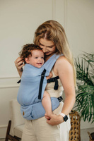 LennyLamb baby carrier - LennyLight - Little Herringbone Skylight