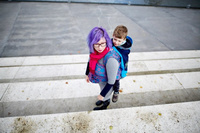 Chusta tkana EverySlings Constellation Peony