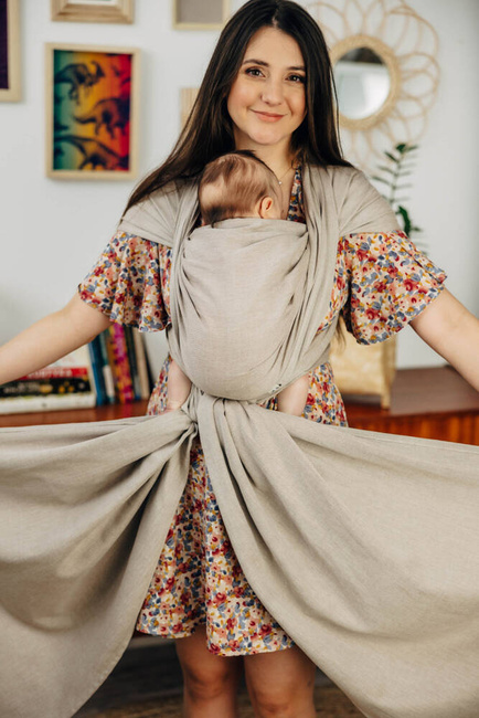 Chusta tkana LennyLamb - Peanut Butter