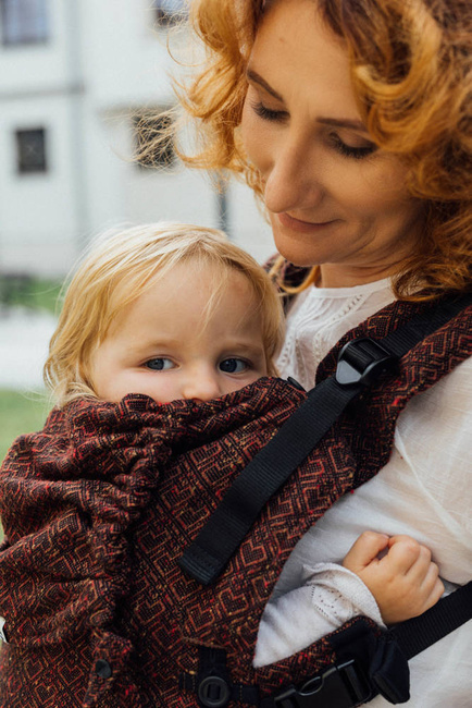 Nosidełko LennyLamb LennyUpGrade - Big Love Auburn