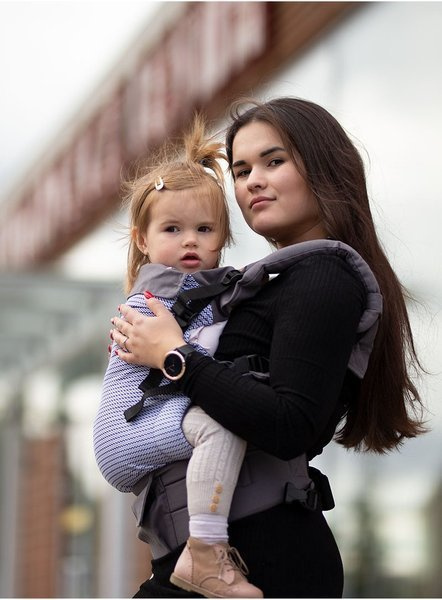 Nosidełko Kinder Hop Multi Grow: Marine Zig Zag