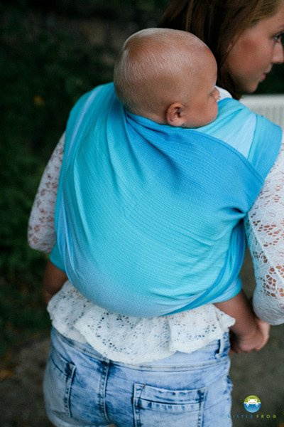 Chusta tkana Little Frog Euklaz