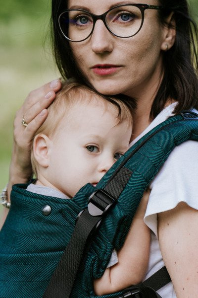 Nosidełko Kavka Multi-Age Baltic Herringbone