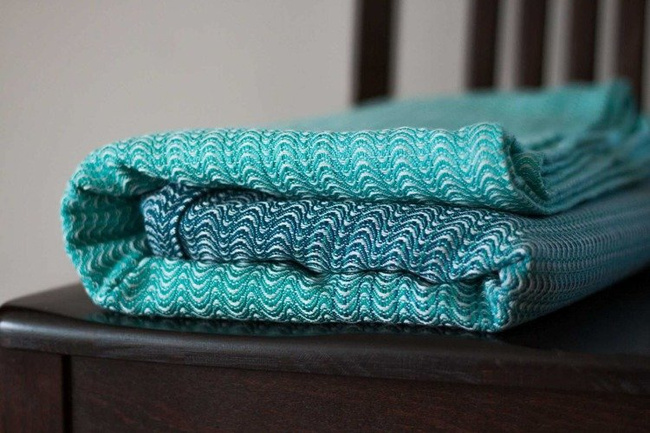 Chusta tkana Loktu she Sea Motion Caribic