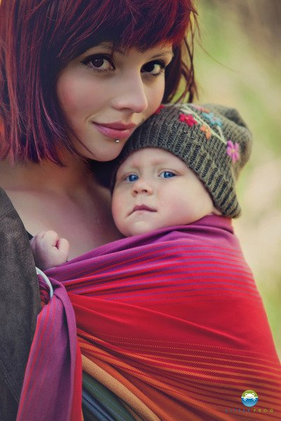 Chusta kółkowa Little Frog Ammolit in love