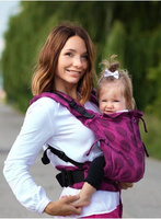 Nosidełko Kinder Hop Multi Soft: Dots Pink