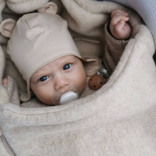 Zaffiro - Zaffiro Mini Sleeping Bag 0-18 months Premium Wool + Beige