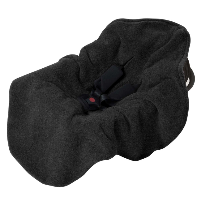 Zaffiro - Woolen wrap 0-12m Sierra Anthracite