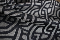 Chusta tkana Yaro Braid Black Natural Seacell Wrap