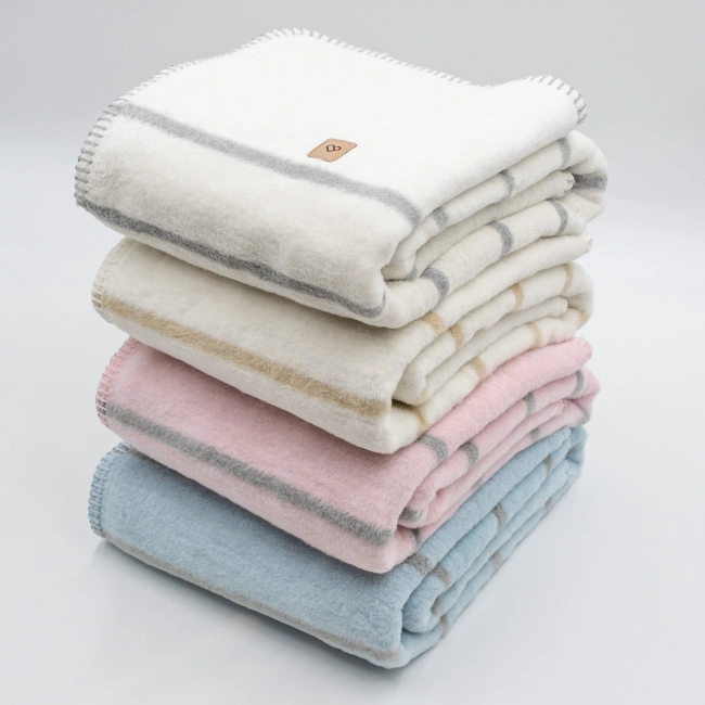 Zaffiro - Alba Cotton Blanket 75x100 baby pink