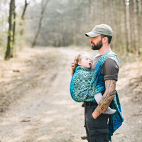 Chusta tkana Be Lenka - Mandala Aurora