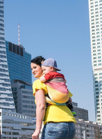 Chusta tkana Luna Dream Rainbow Bamboo