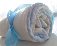 Ocieplany kocyk z chusty