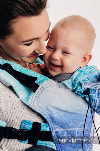 Lenny Lamb Nosidełko Ergonomiczne Symfonia Zorza Polarna