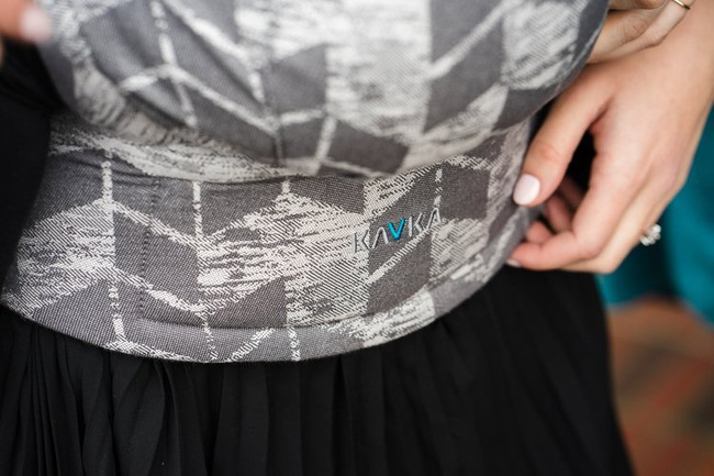 Baby carrier Kavka Multi-age stone geo bamboo
