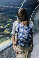LennyLamb baby carrier LennyLight - VIRIDIFLORA - ROYAL BABY