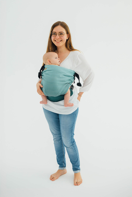 Nosidło LennyLamb LennyHip - Mała Jodełka Zieleń