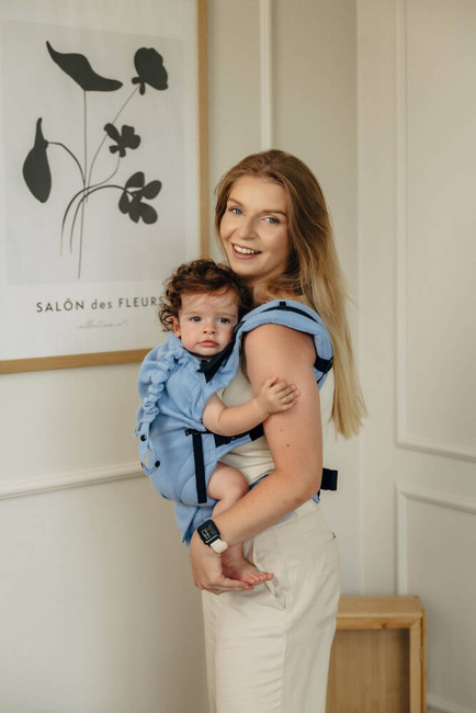 Ergonomiczne nosidełko regulowane - LennyUpGrade Pro: Polka Dots - Plot