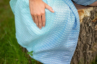 Chusta kółkowa EverySlings Babyheart Bayberry Tencel