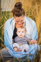 Chusta tkana EverySlings Babyheart Honeyberry