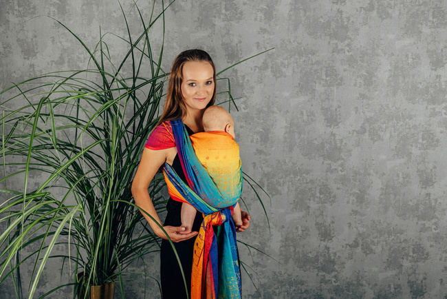 Woven wrap LennyLamb - Rainbow Symphony
