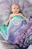 Bamboo Muslin Square LennyLamb - Symphony Aurora