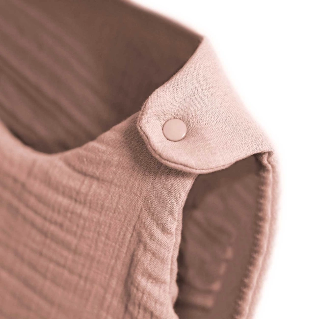 Zaffiro - Zaffiro Full Muslin Sleeping Bag 0.5 TOG 0–6m  - Baby Pink
