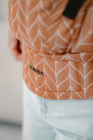 Nosidełko Kavka MultiAge Pro: Hazelnut Braid (No cotton)