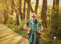 Chusta kółkowa EverySlings Constellation Lime