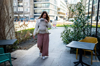 Nosidełko regulowane Qusy - Linen Beige 2.0